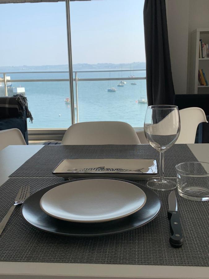 Appartement Design VIII - Port Rosmeur - Sublime Vue Mer 두아르느네 외부 사진