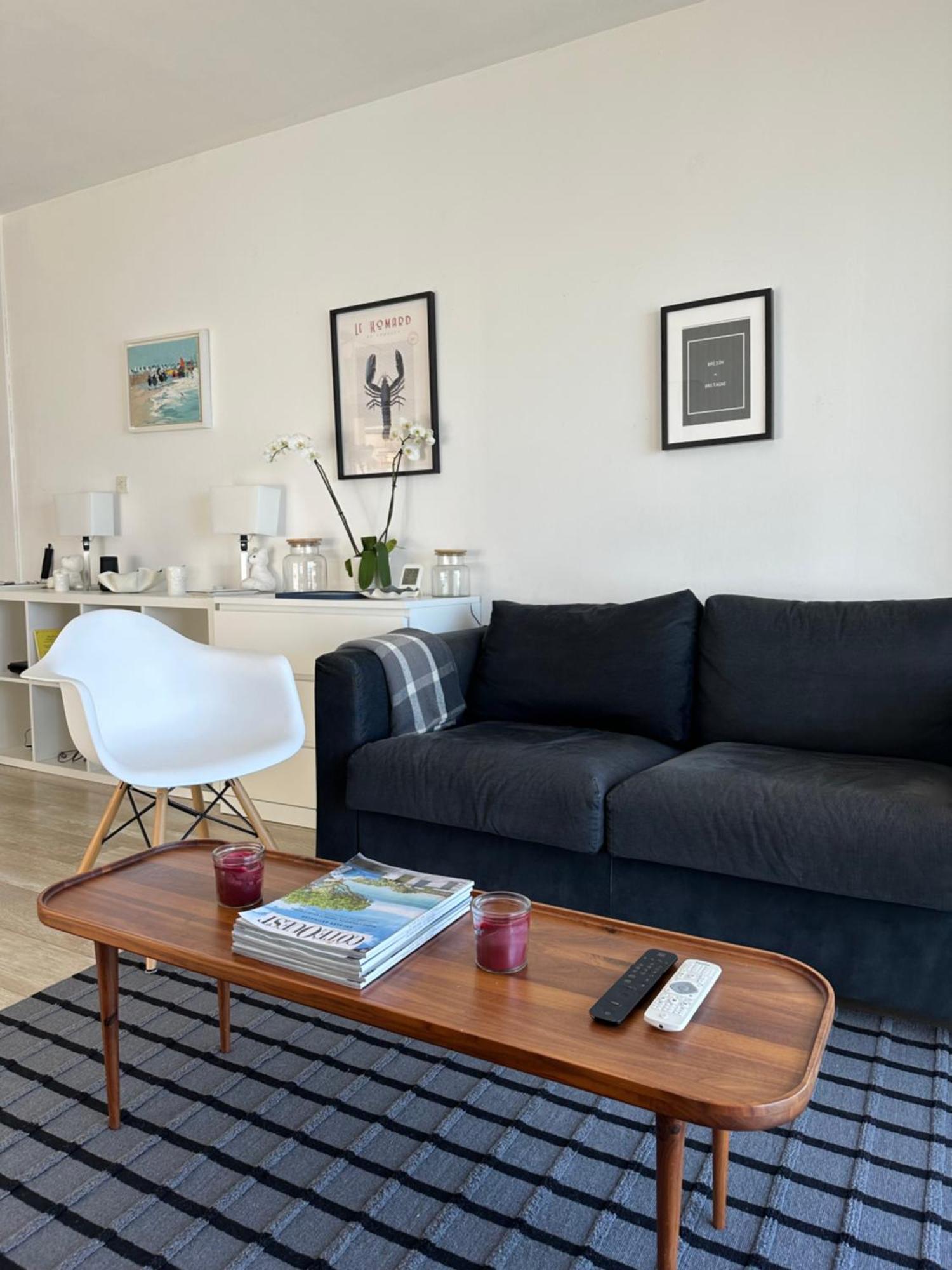 Appartement Design VIII - Port Rosmeur - Sublime Vue Mer 두아르느네 외부 사진